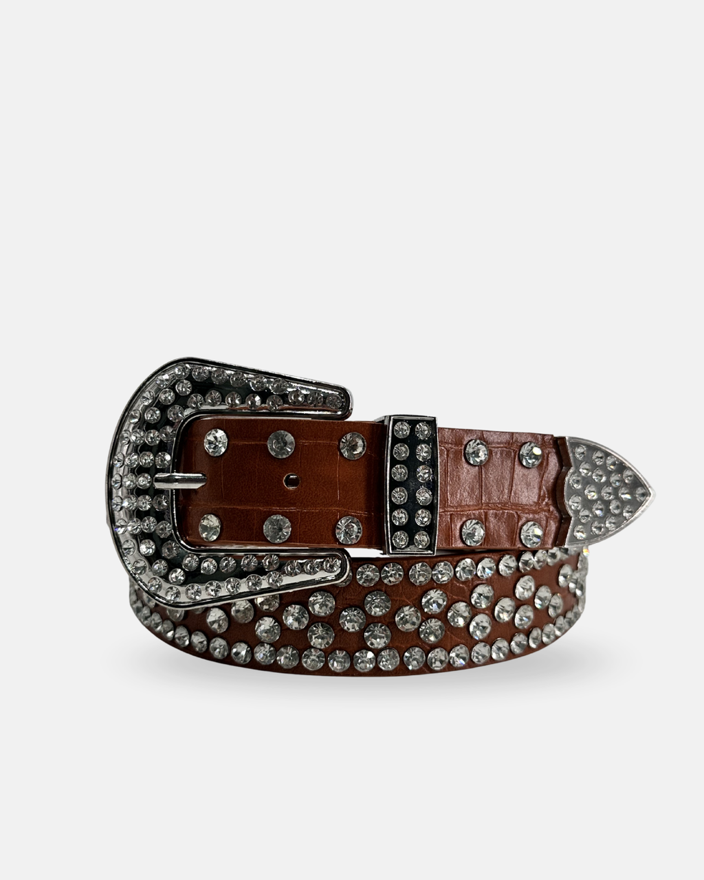 Lumine Croco Pattern Belt