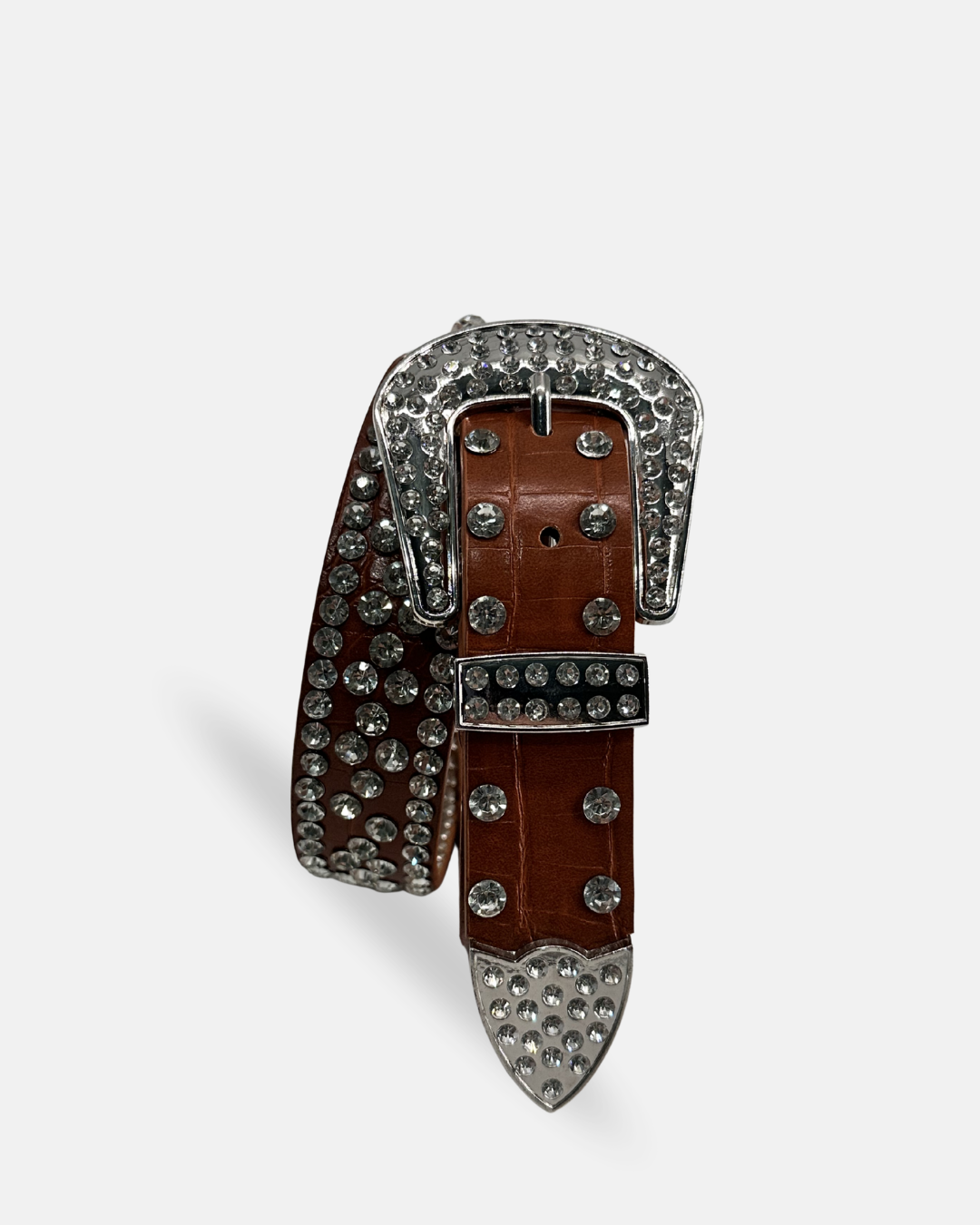 Lumine Croco Pattern Belt