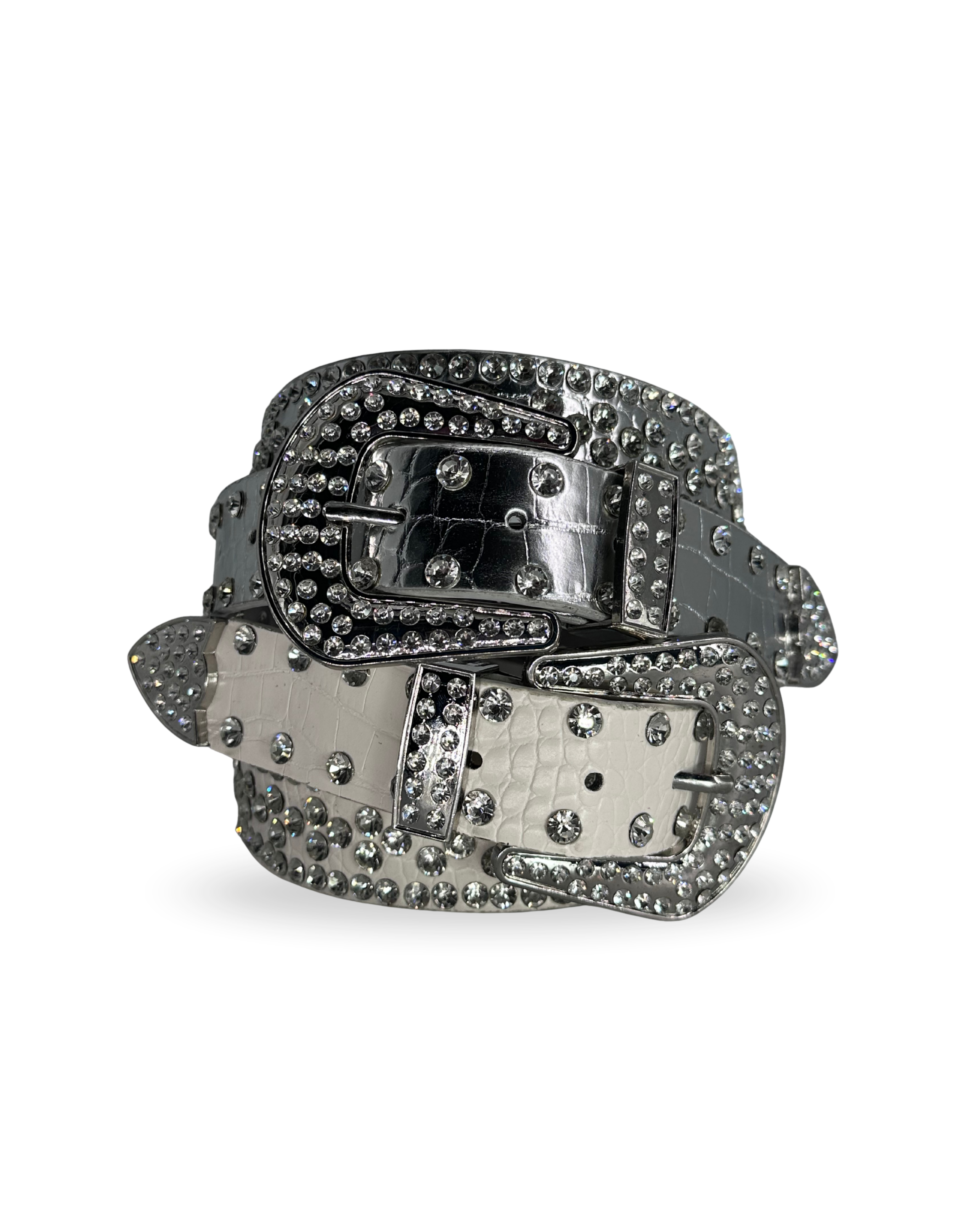 Lumine Croco Pattern Belt