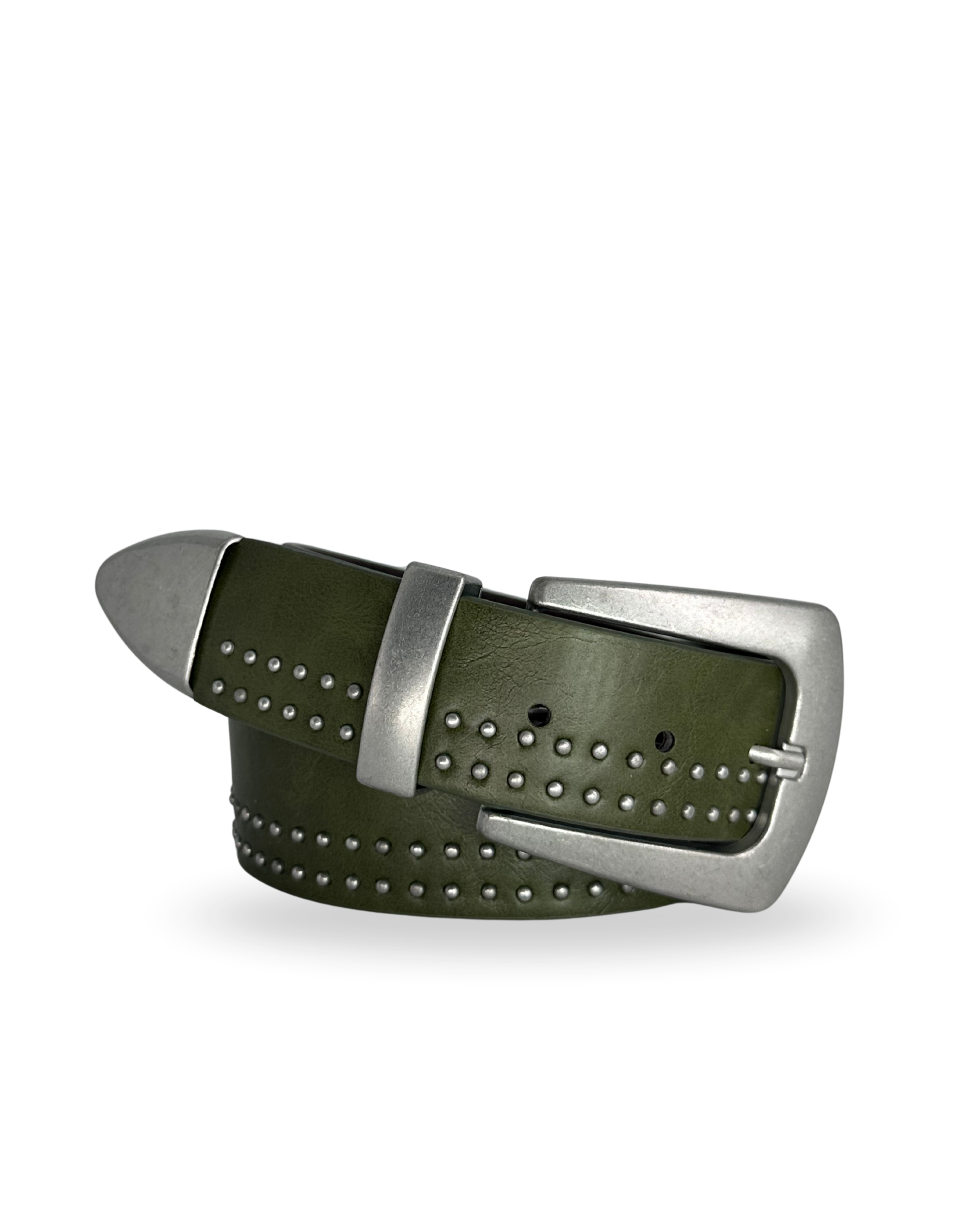 Velour Studded Belt