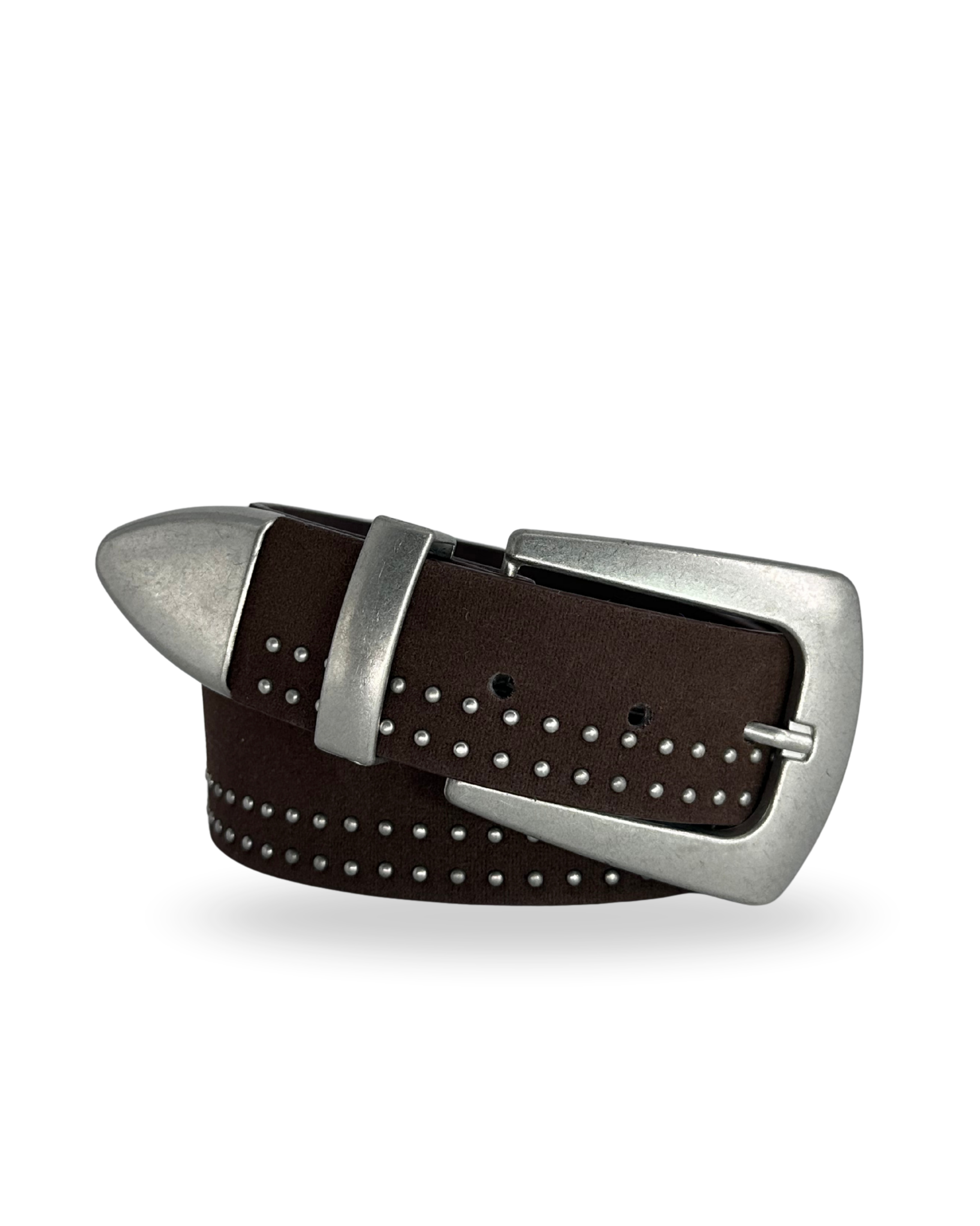 Velour Studded Belt